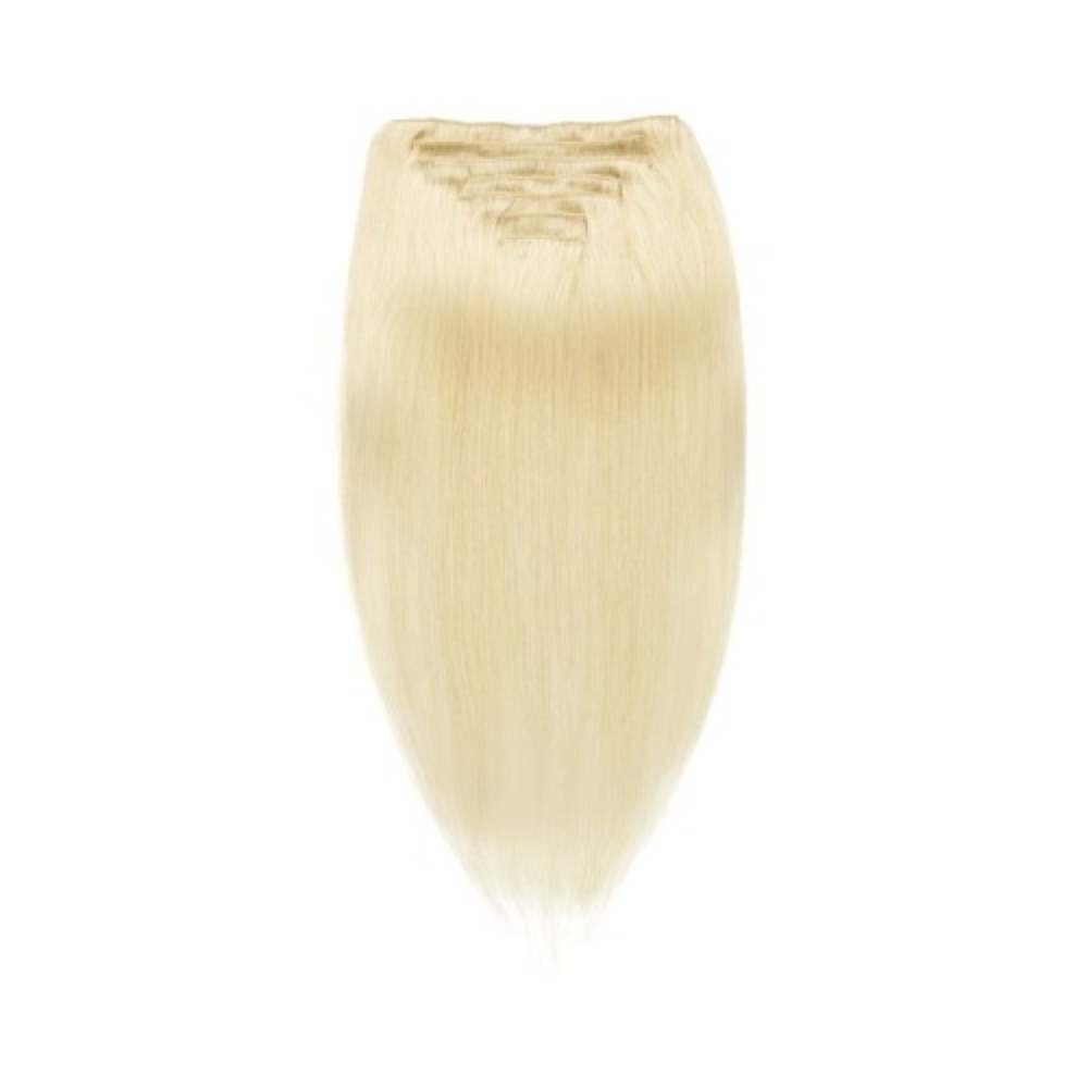 Ash Blond (STRAIGHT) Clip in Extensions